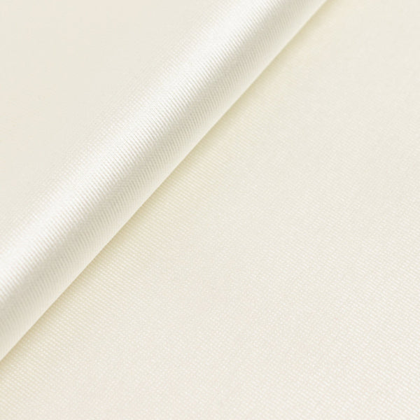 60"x10Yds Shimmer Pearl White Scuba Polyester Fabric Roll, Wrinkle Free DIY Craft Fabric Bolt